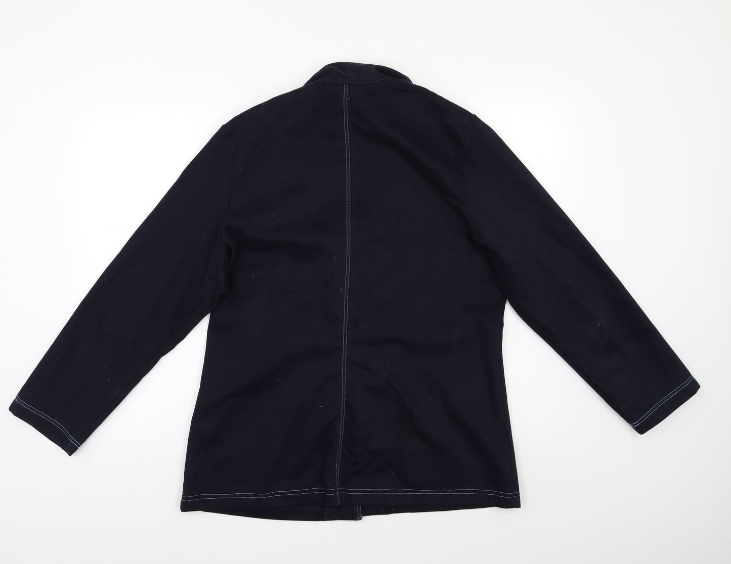 Country Collection Womens Blue   Jacket Blazer Size 14