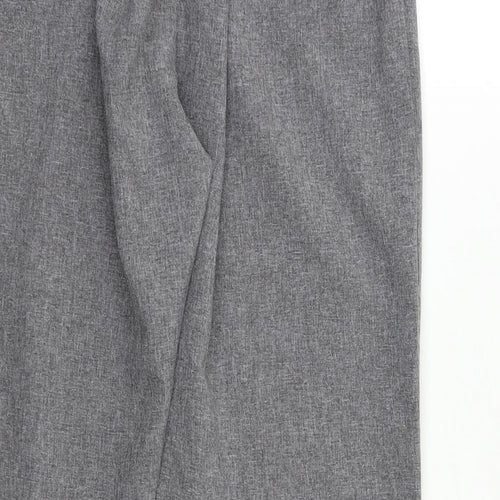 Preworn Womens Grey   Trousers  Size 12 L27 in