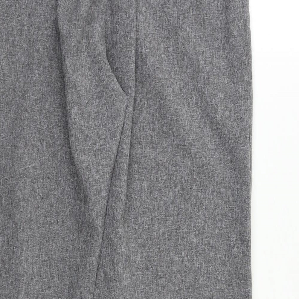 Preworn Womens Grey   Trousers  Size 12 L27 in