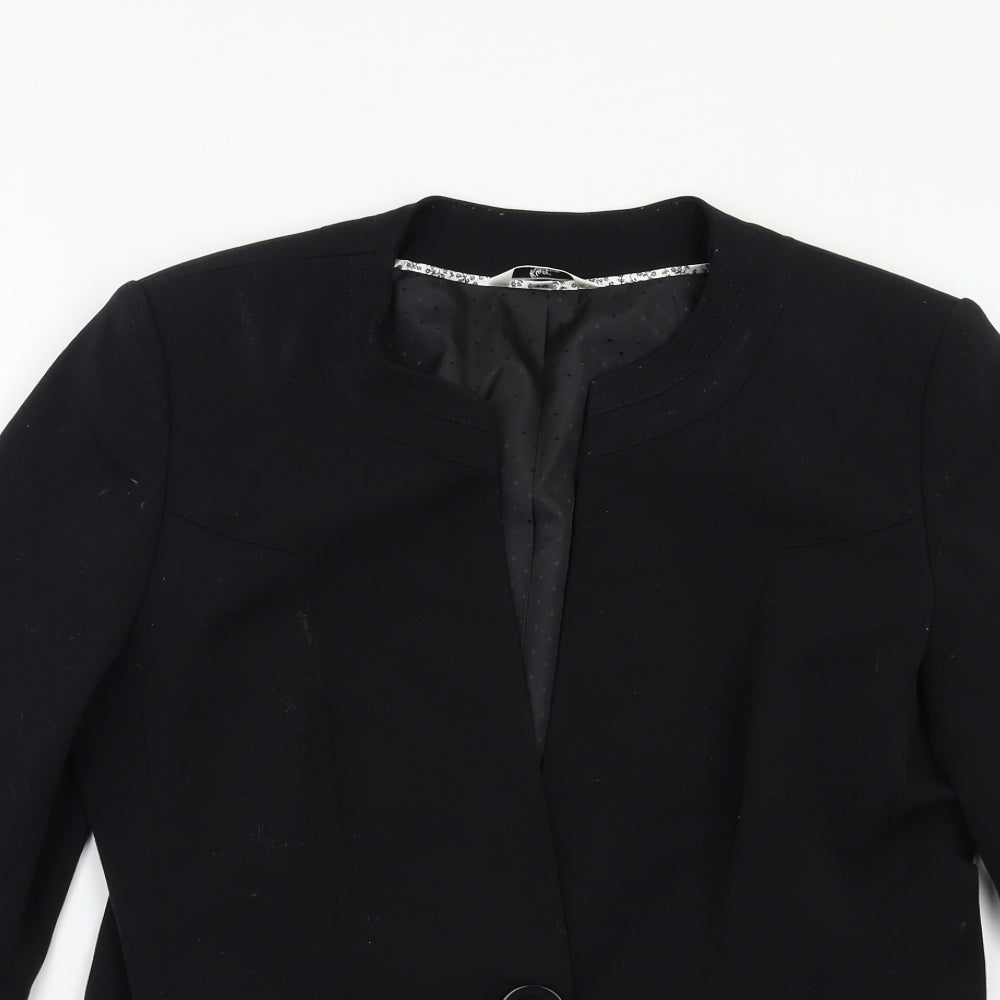 Klass Womens Black   Jacket Blazer Size 14