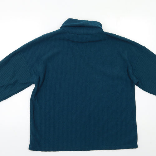 Select Womens Green   Pullover Jumper Size M