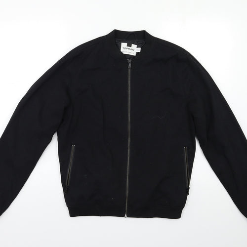 Topman Womens Black   Jacket  Size S