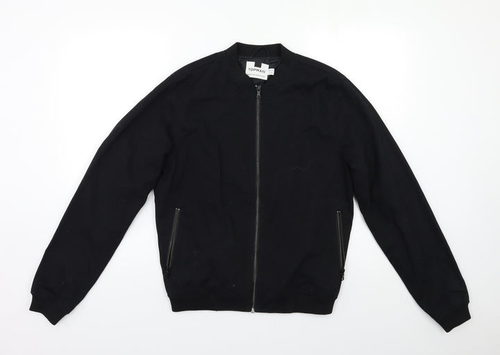 Topman Womens Black   Jacket  Size S