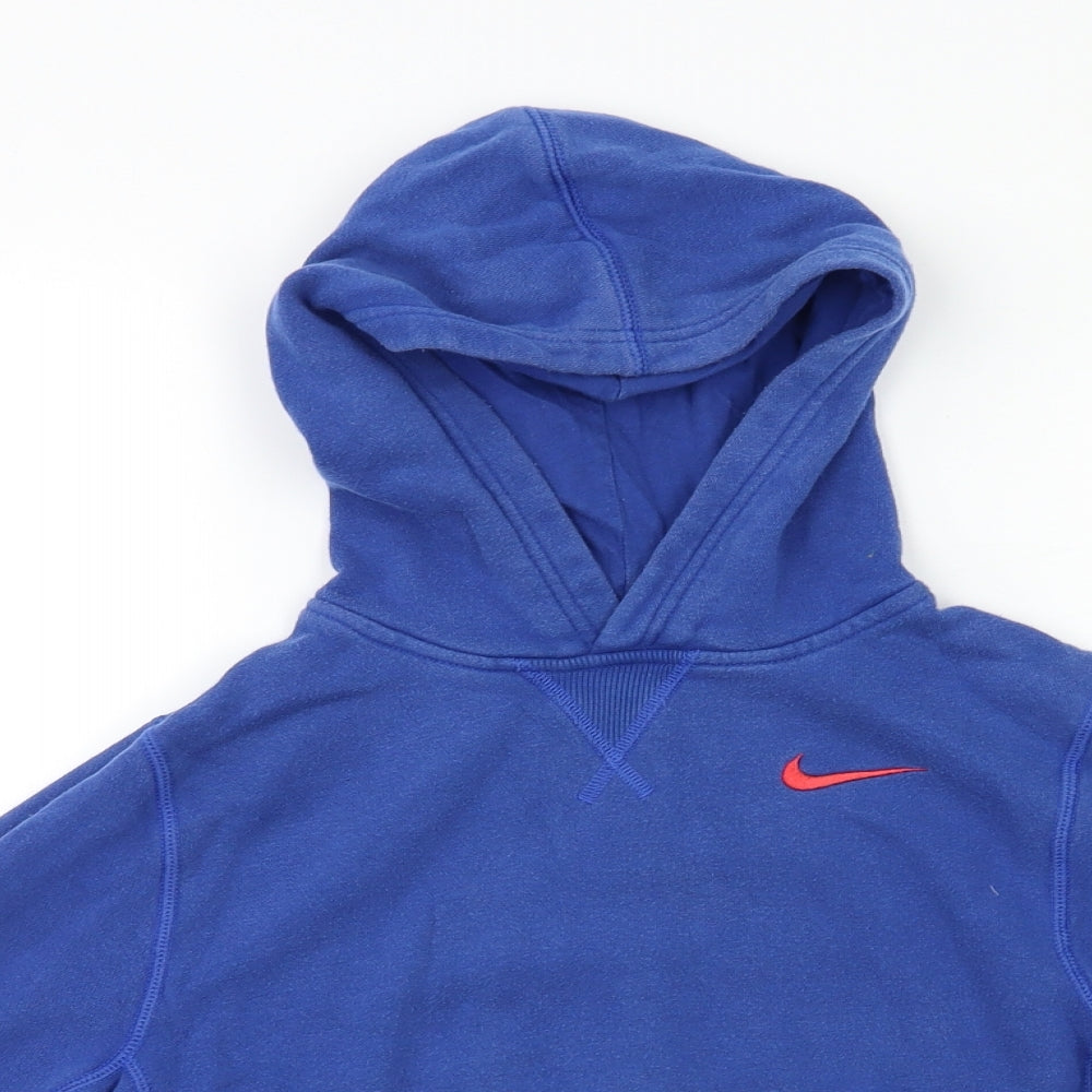 Nike Boys Blue   Pullover Hoodie Size 11 Years