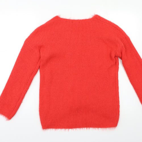 Atmosphere Womens Red   Pullover Jumper Size M