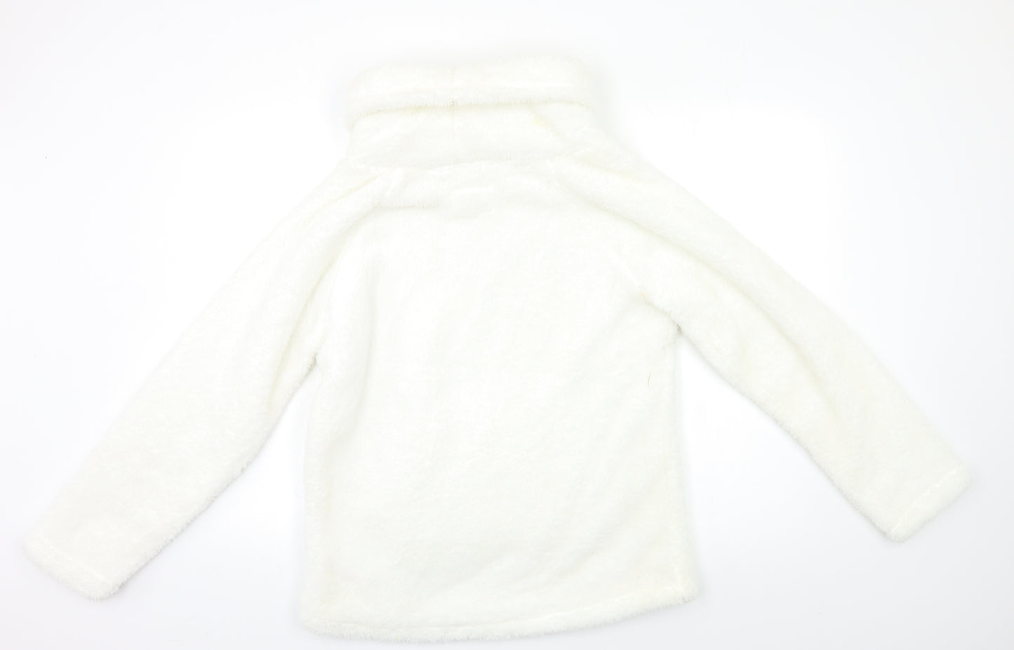 F&F Womens White   Pullover Hoodie Size S