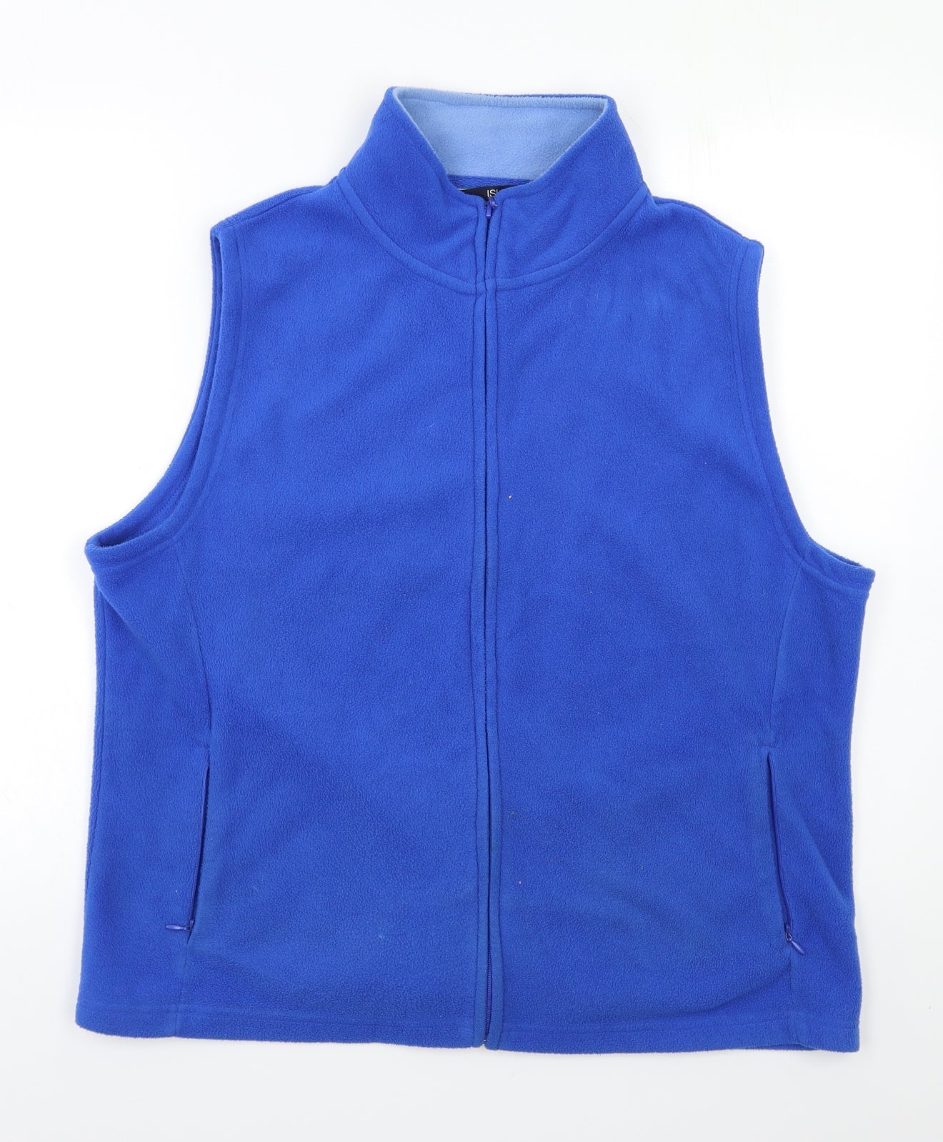 Isle Womens Blue   Vest Sweatshirt Size L