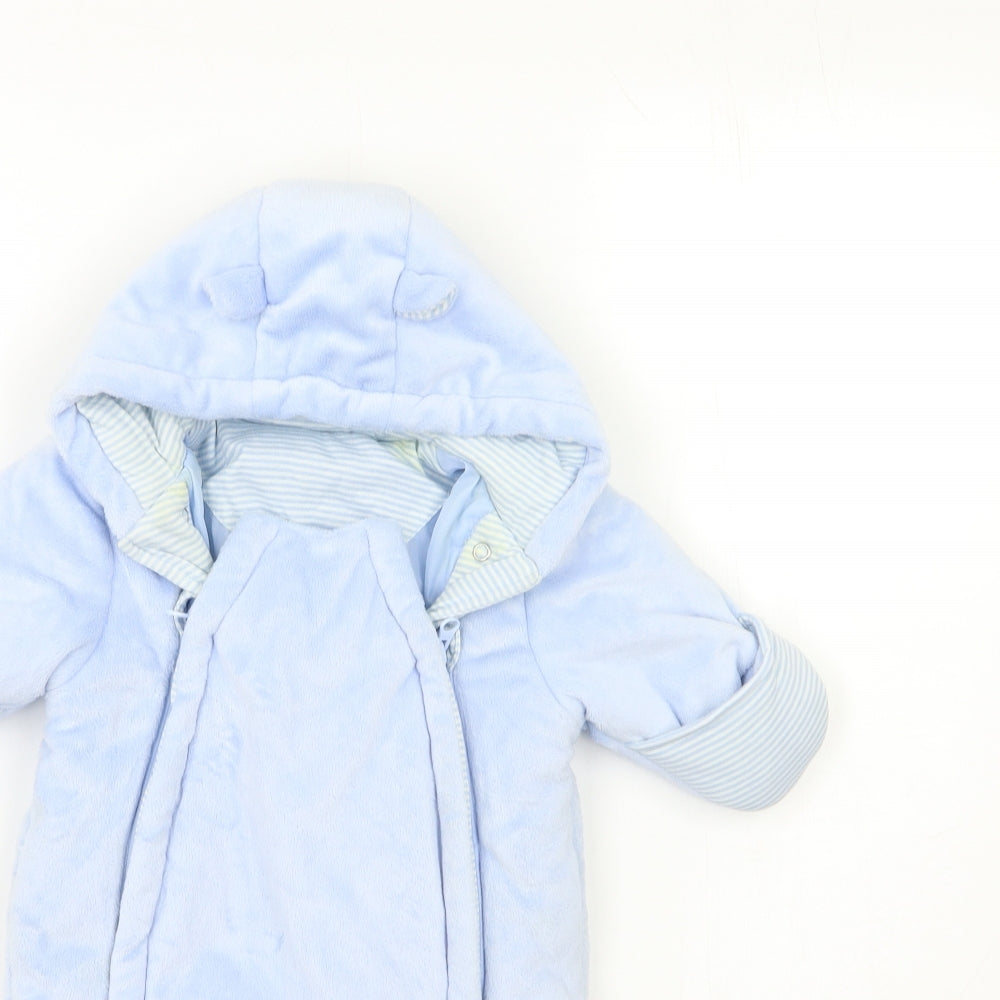 George Baby Blue   Babygrow One-Piece One Size
