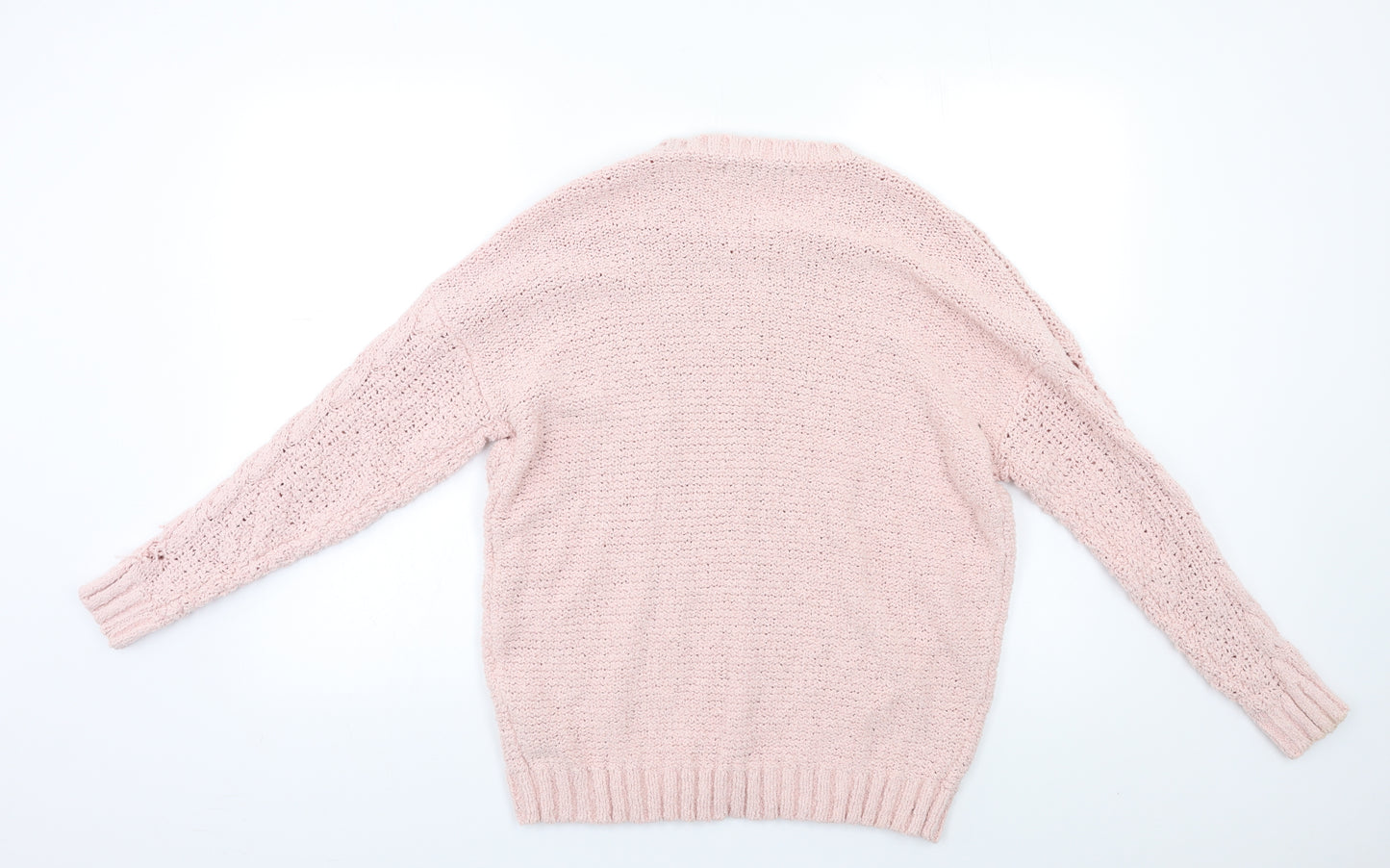 M&S Womens Pink   Pullover Jumper Size M