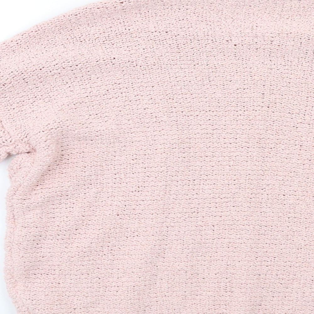M&S Womens Pink   Pullover Jumper Size M