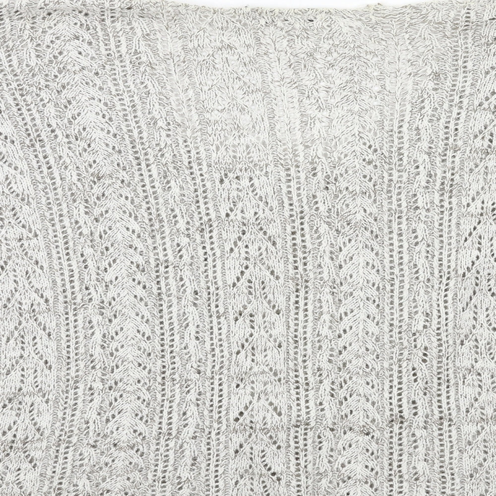 Glimpse Womens Beige   Cardigan Jumper Size L