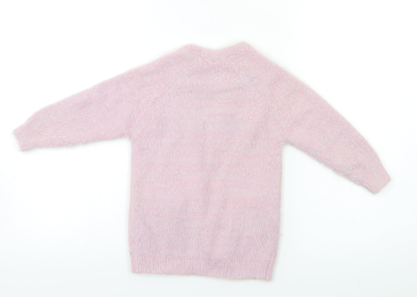 TU Girls Pink   Cardigan Jumper Size 4 Years