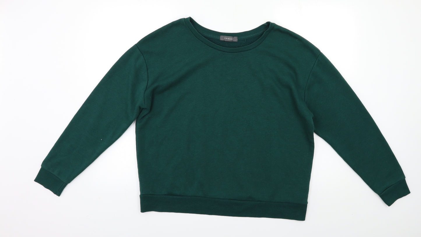 Primark Womens Green   Pullover Sweatshirt Size 14