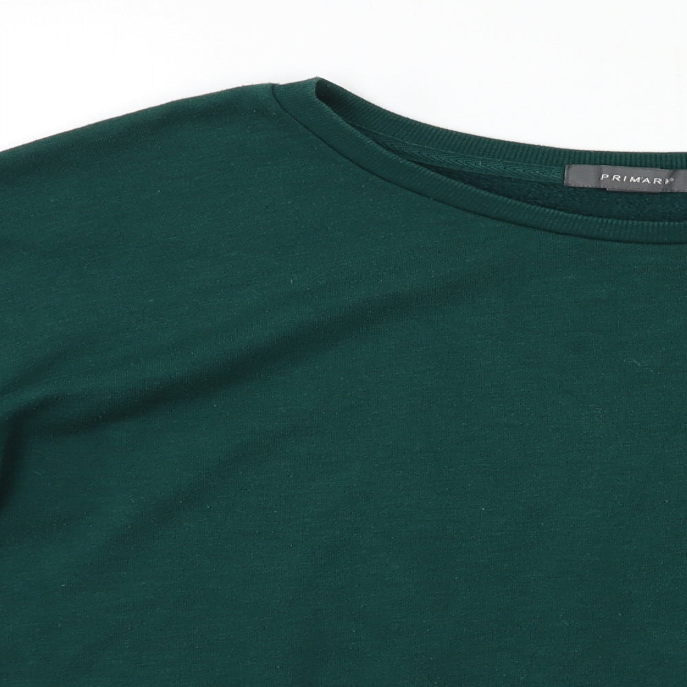 Primark Womens Green   Pullover Sweatshirt Size 14