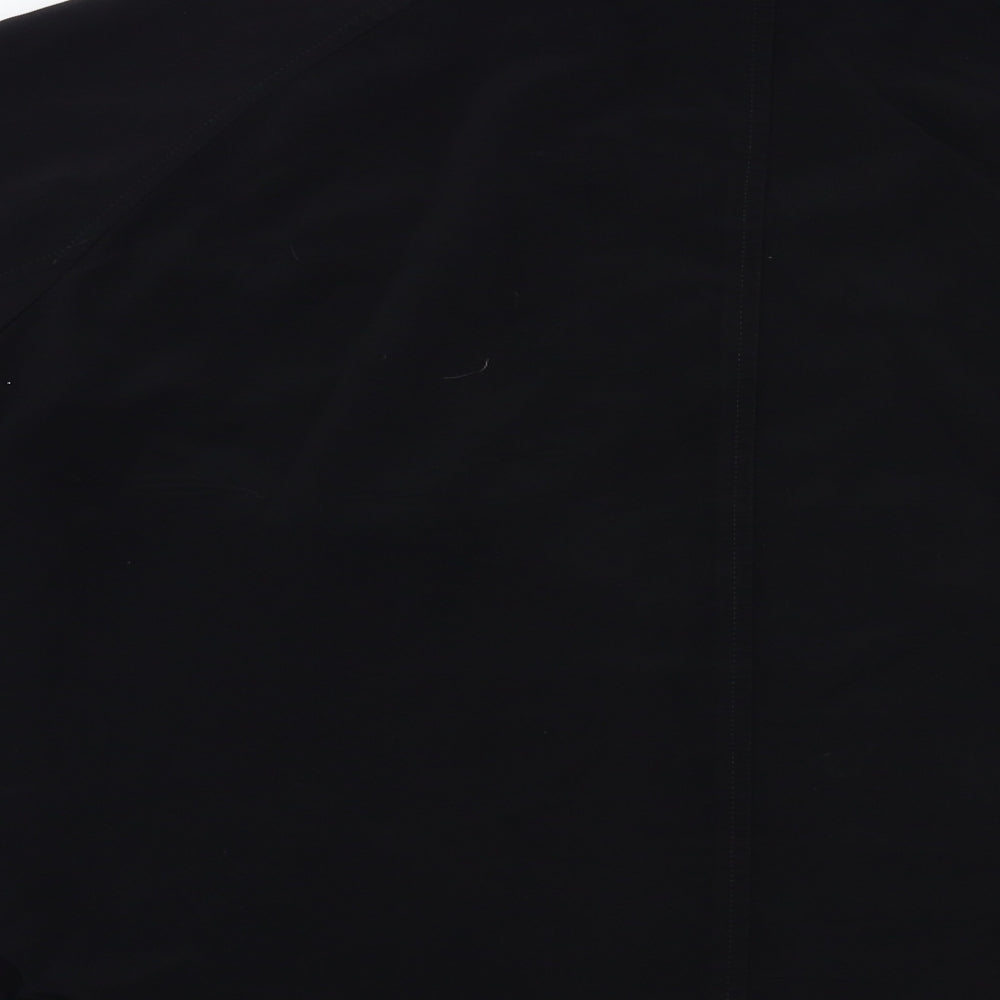 M&S Mens Black   Bomber Jacket Jacket Size 2XL