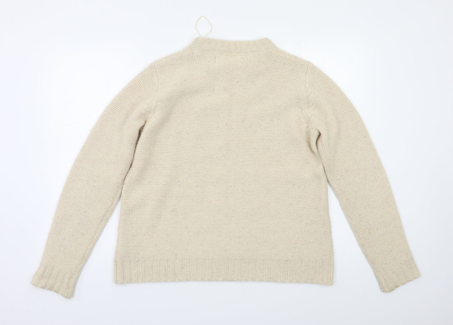 Fat Face Womens Ivory   Pullover Jumper Size 14