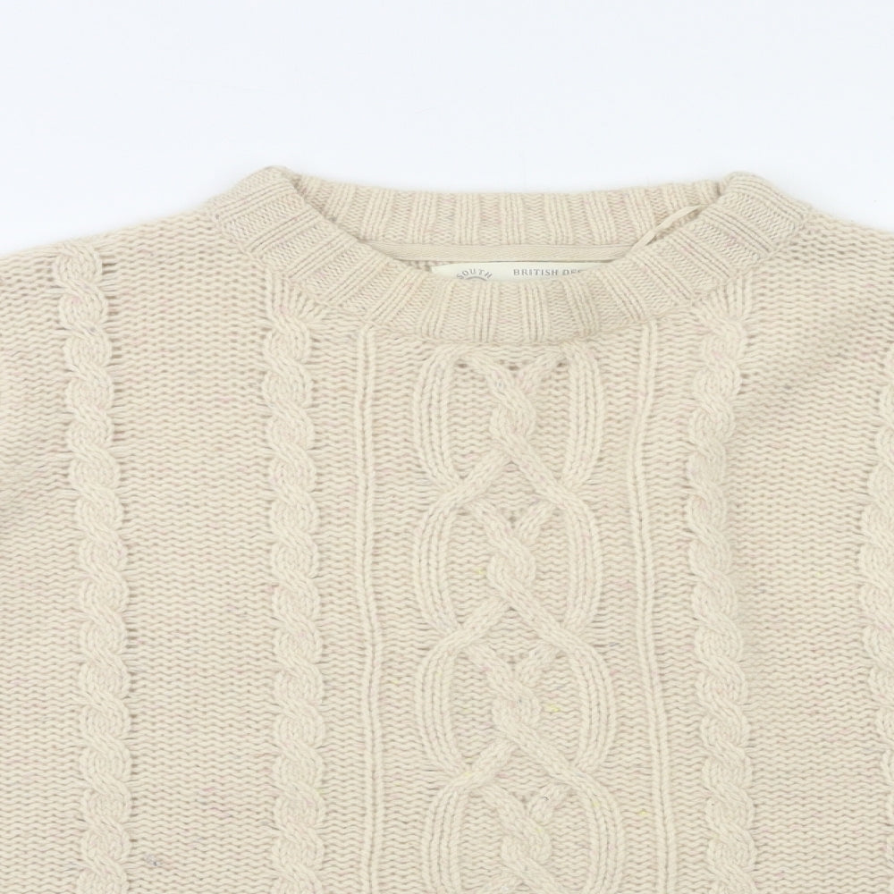 Fat Face Womens Ivory   Pullover Jumper Size 14
