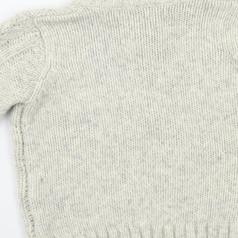 Matalan Boys Beige   Pullover Jumper Size 6 Years