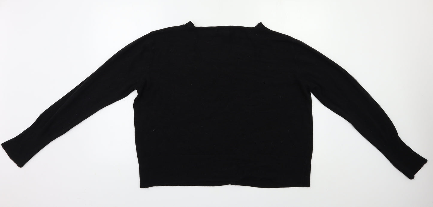 Atmosphere Womens Black   Cardigan Jumper Size 20