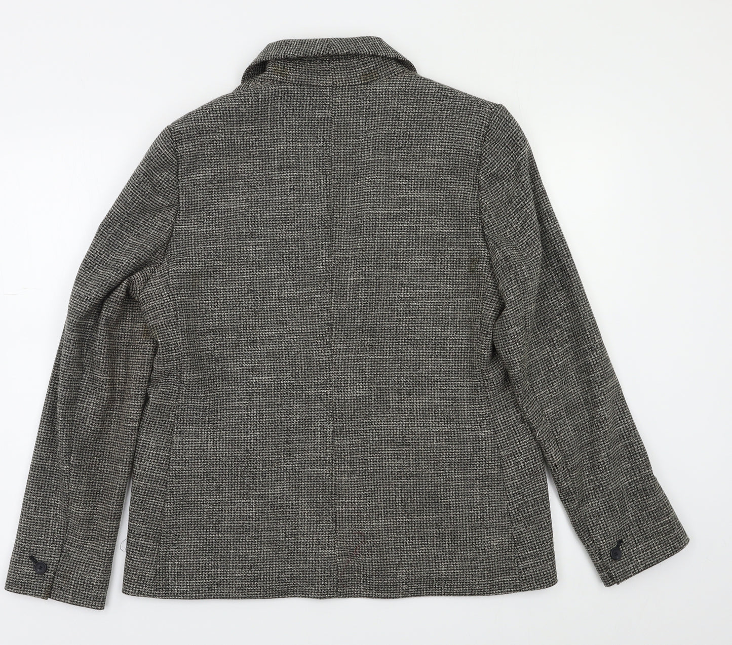 NEXT Womens Grey Check  Jacket Blazer Size 12