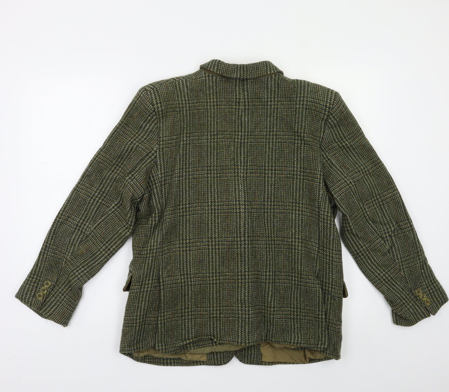 Daks  Womens Green Check  Jacket Blazer Size 20