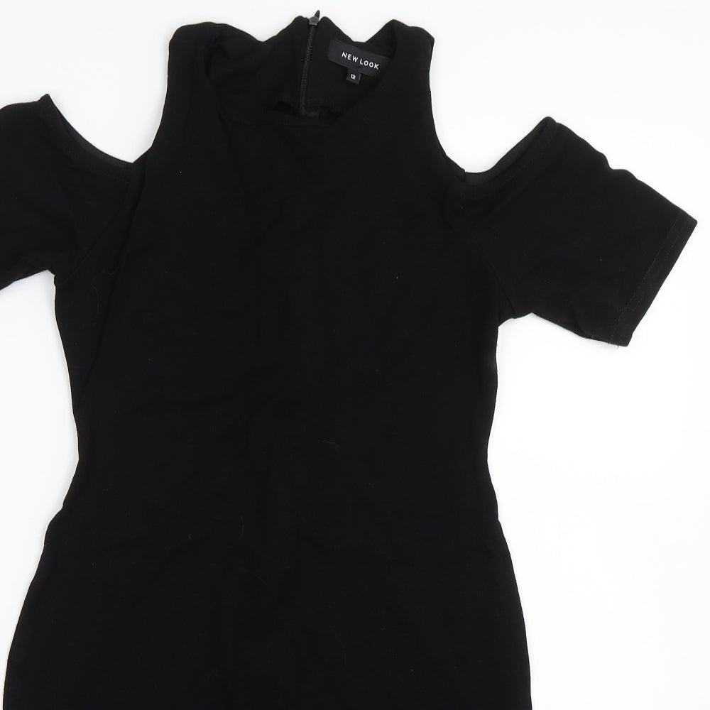 New Look Womens Black   Pencil Dress  Size 12
