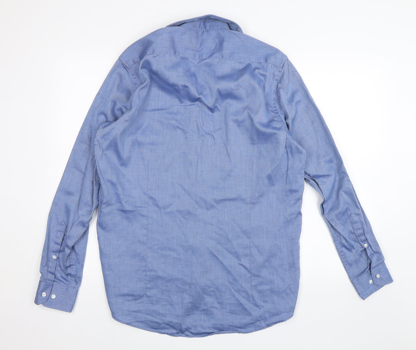Primark Mens Blue    Dress Shirt Size 16