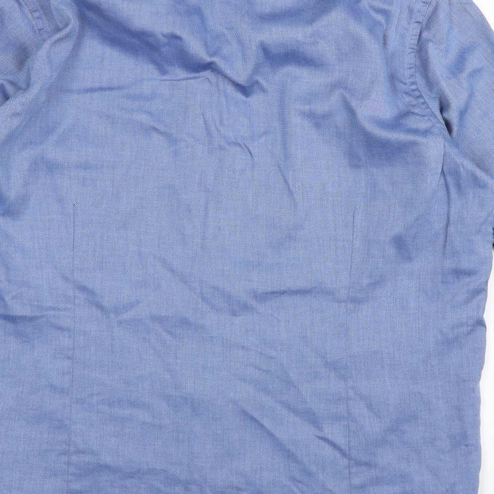 Primark Mens Blue    Dress Shirt Size 16
