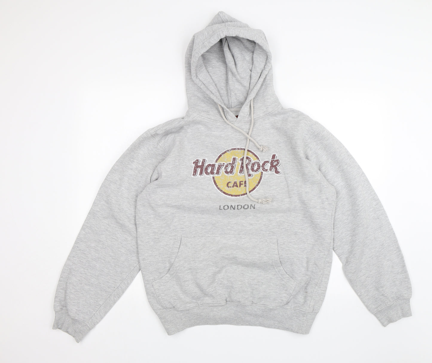 Hard Rock Cafe Womens Grey   Pullover Hoodie Size L