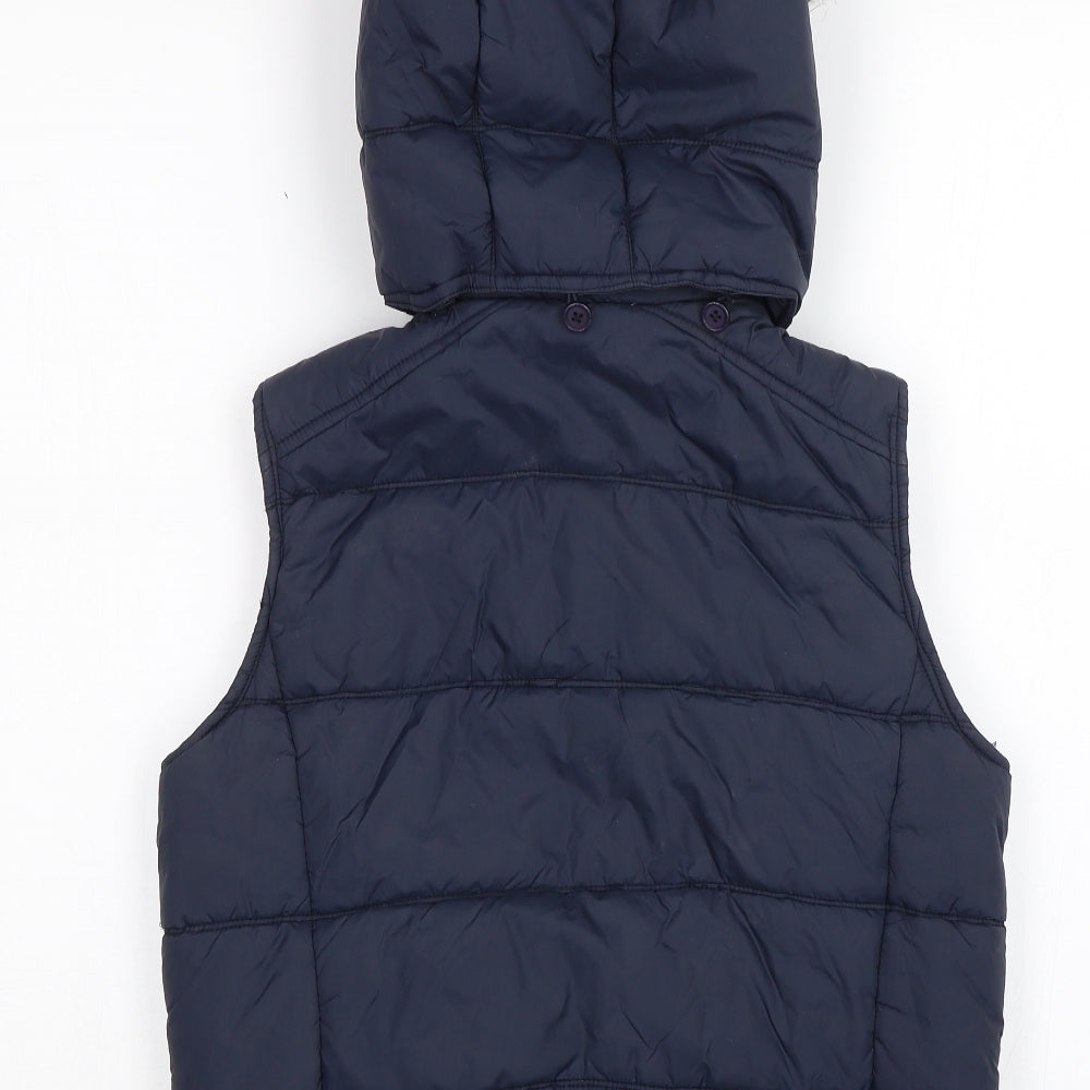 Abercrombie & Fitch Womens Blue   Gilet Jacket Size M