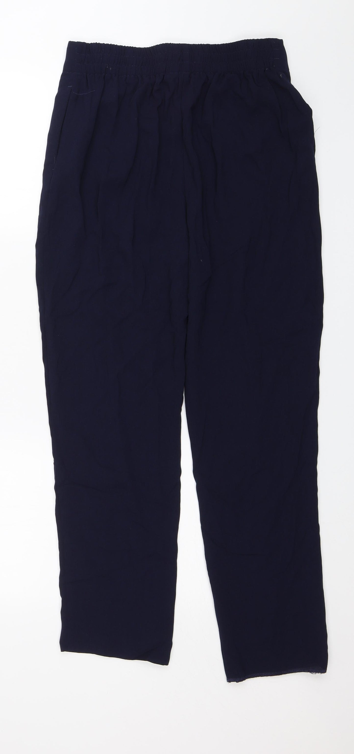 Dorothy Perkins Womens Blue   Trousers  Size 10 L27 in
