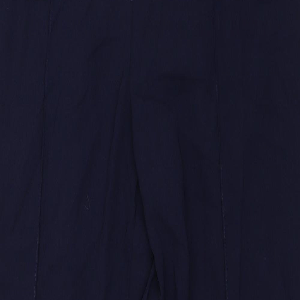 Dorothy Perkins Womens Blue   Trousers  Size 10 L27 in
