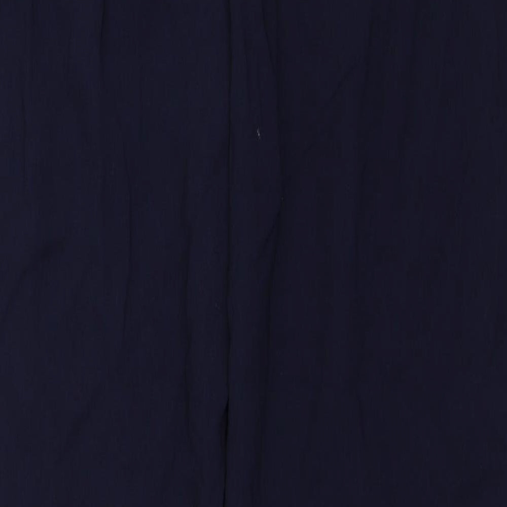 Dorothy Perkins Womens Blue   Trousers  Size 10 L27 in