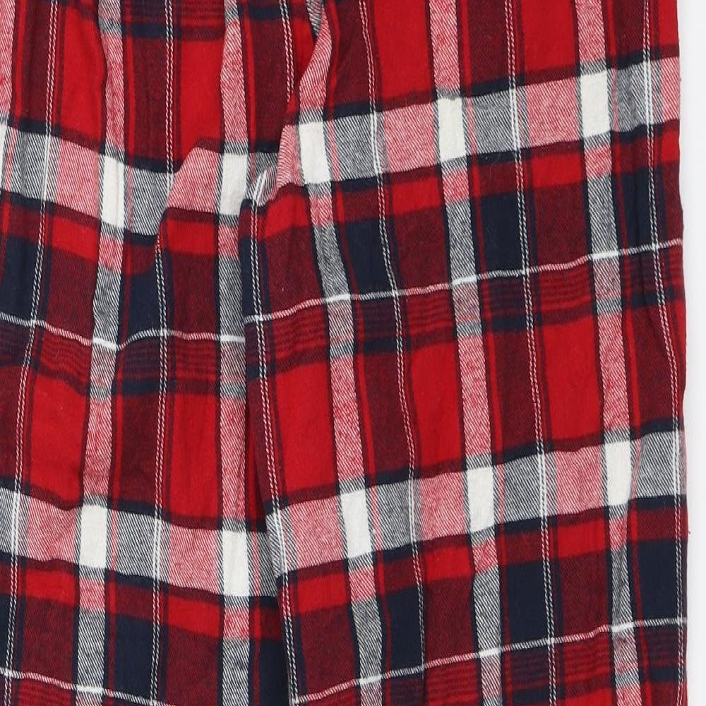 Cedar Wood State Mens Red Plaid   Pyjama Pants Size M