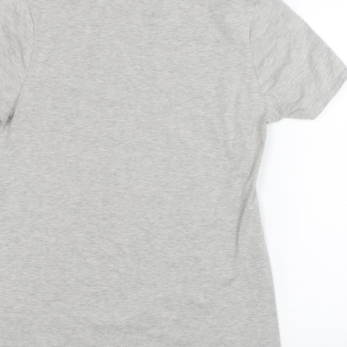 Parisian Womens Grey   Basic T-Shirt Size S  - ma vie aime mon amour