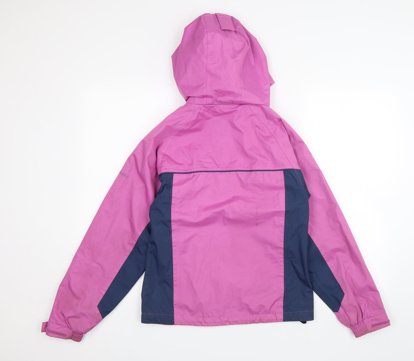 Trespass Girls Pink   Rain Coat Jacket Size 11-12 Years