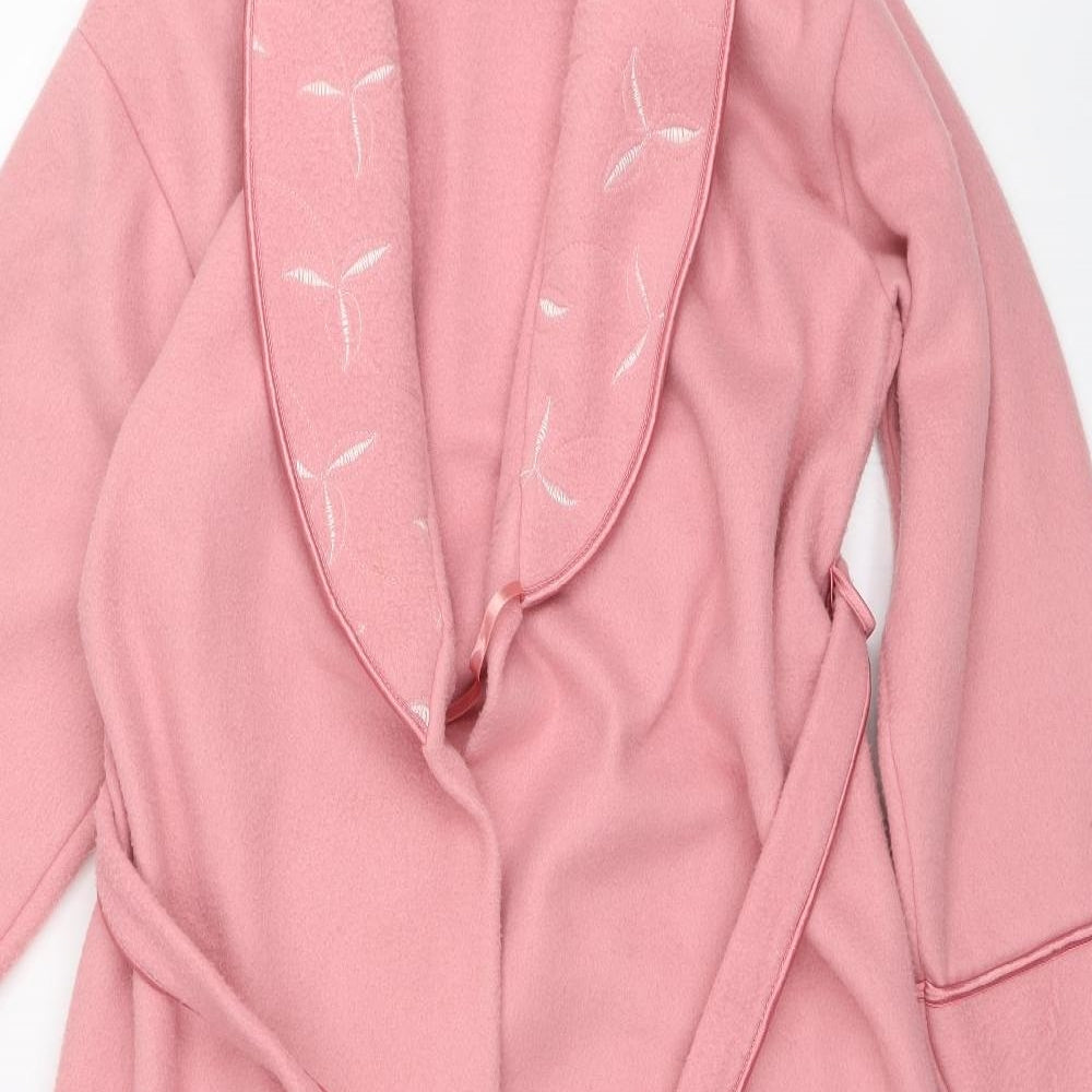 Berkertex Womens Pink Solid  Top Robe Size 10