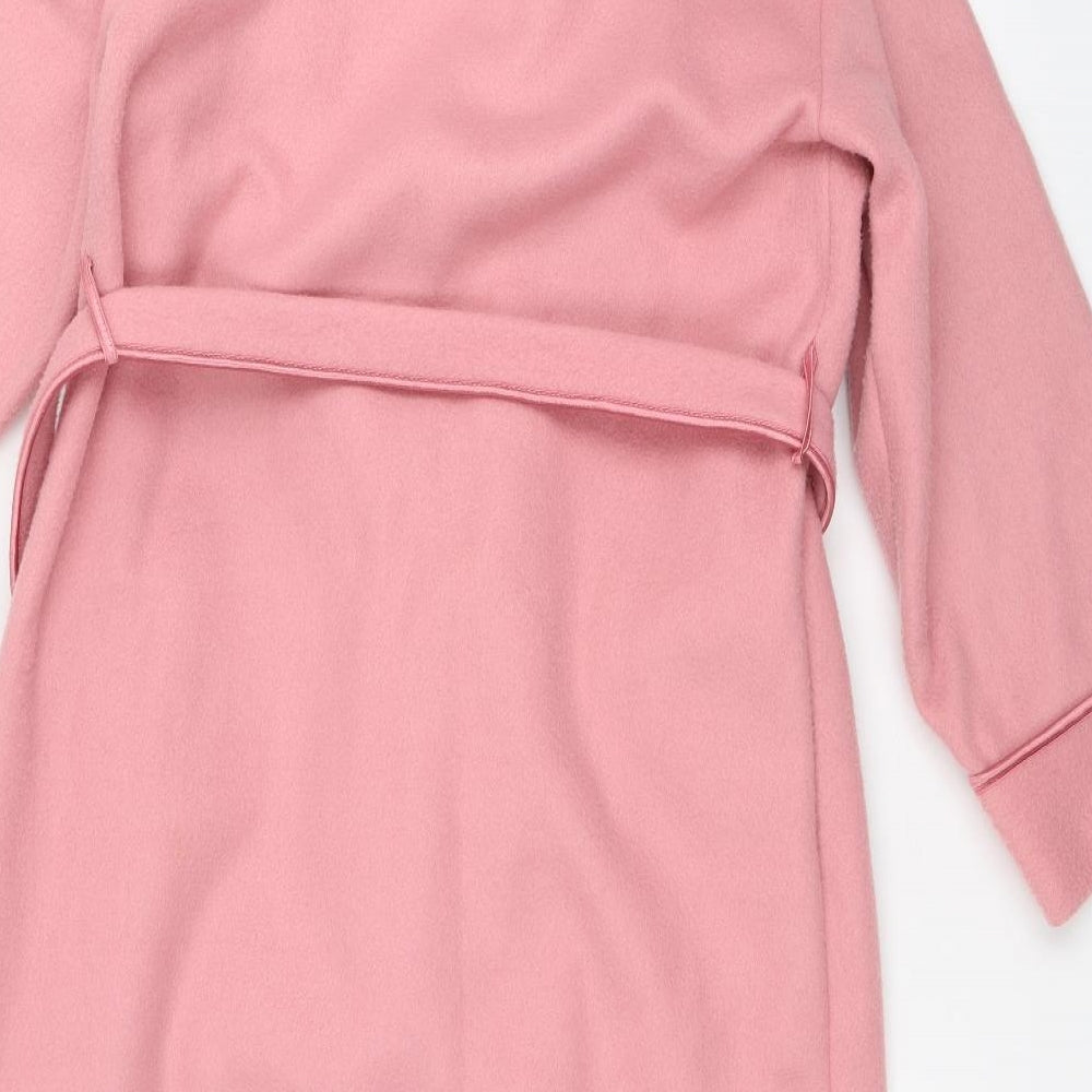 Berkertex Womens Pink Solid  Top Robe Size 10