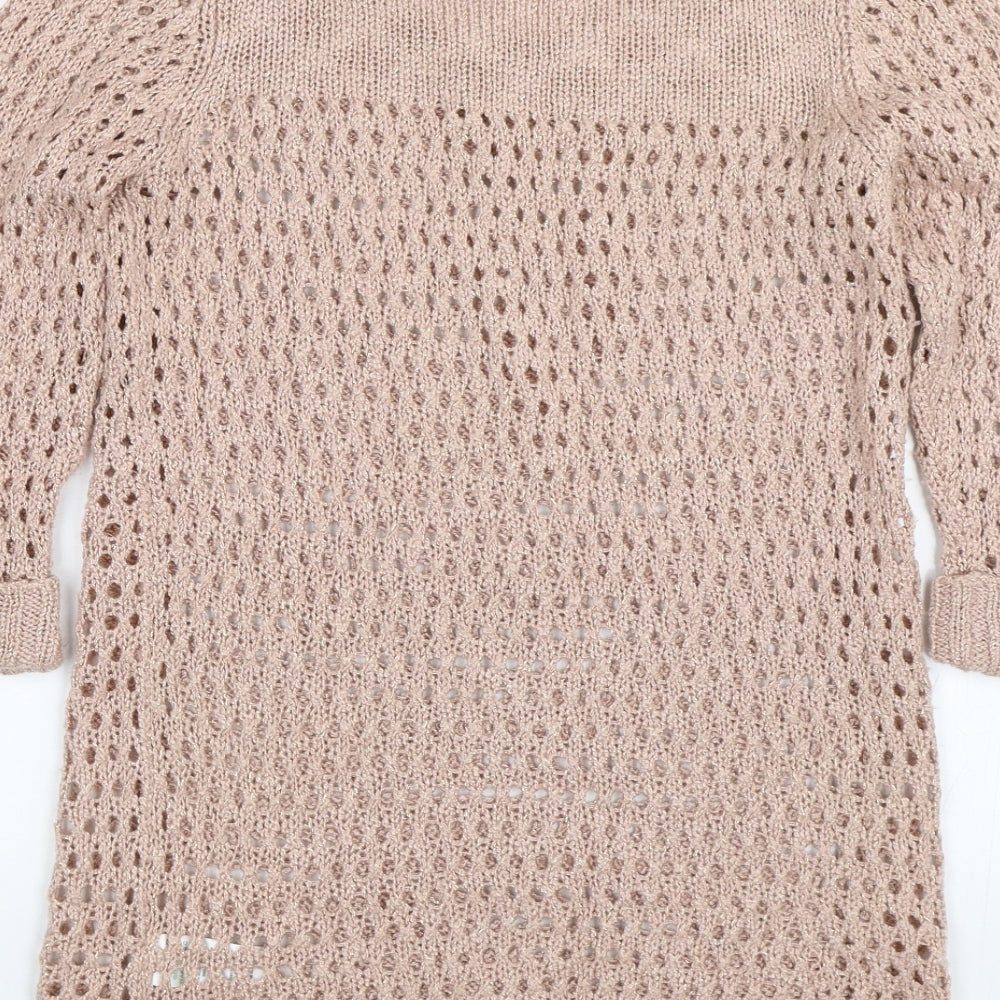Matalan Girls Pink   Pullover Jumper Size 12-13 Years
