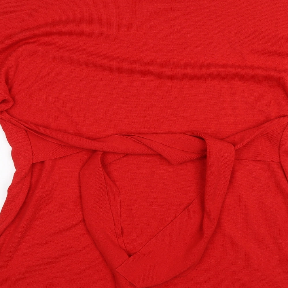 TU Womens Red   Pullover Jumper Size 18