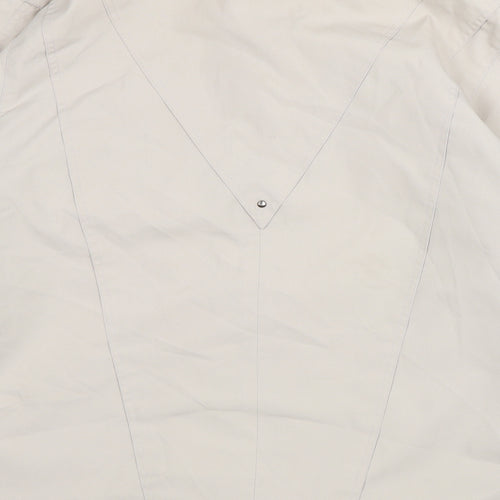 Niccolini Womens Ivory   Overcoat Jacket Size 10