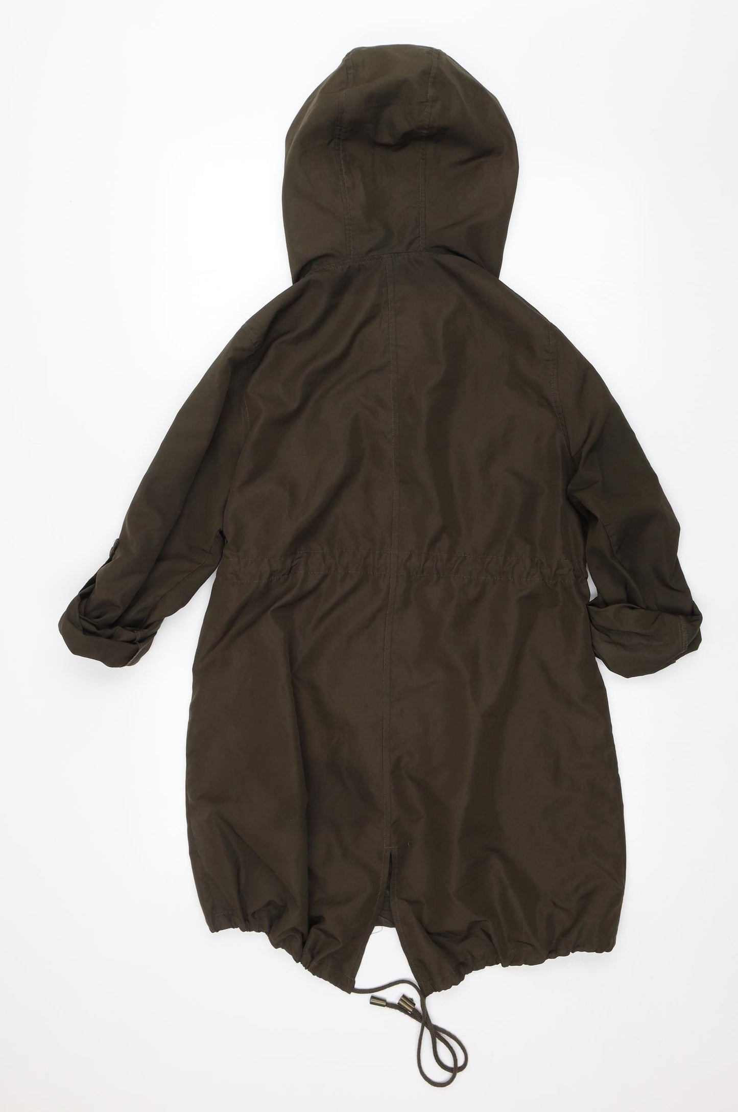 Parka in a Pocket Womens Green   Parka Jacket Size S