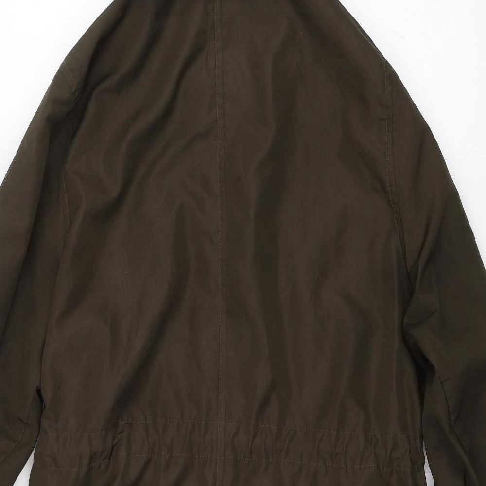 Parka in a Pocket Womens Green   Parka Jacket Size S