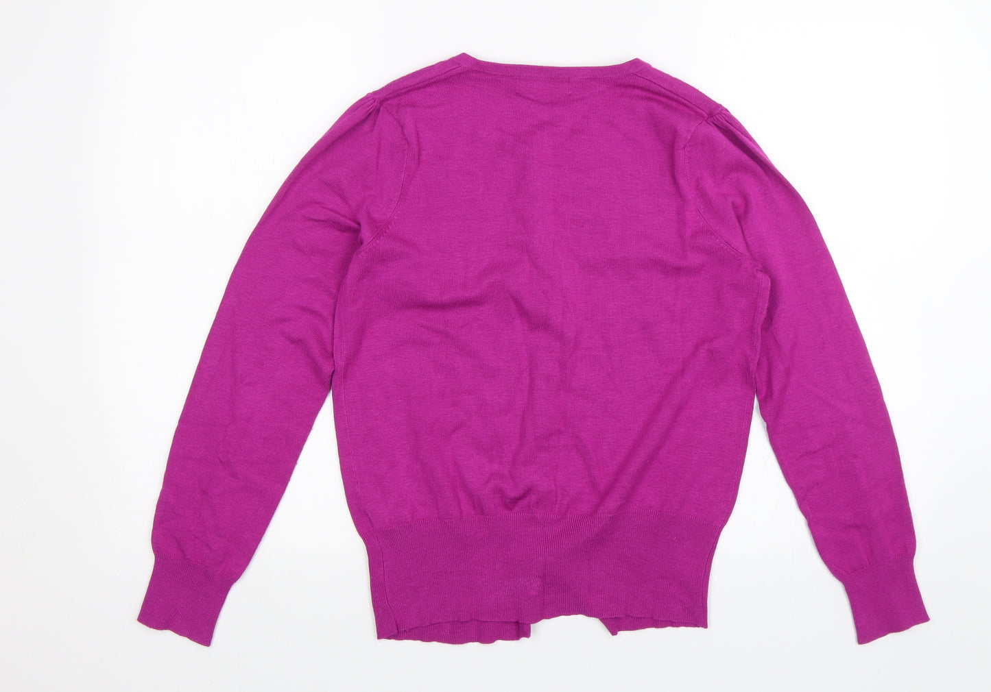 Marks and Spencer Womens Purple   Cardigan Jumper Size 12