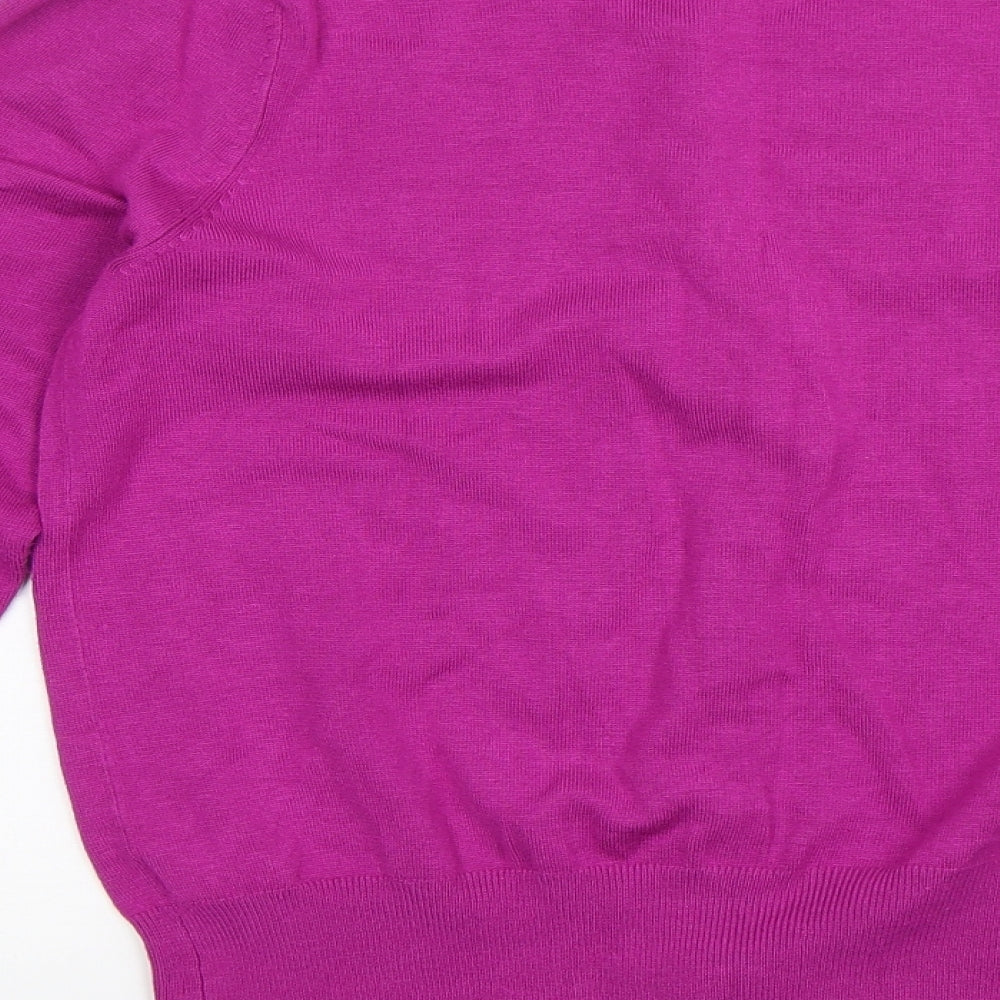 Marks and Spencer Womens Purple   Cardigan Jumper Size 12