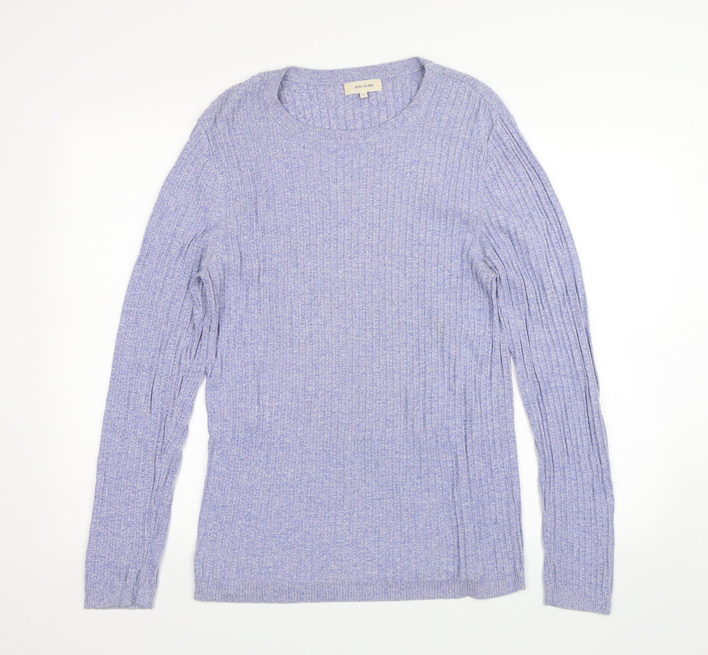River Island Womens Blue   Pullover Jumper Size M