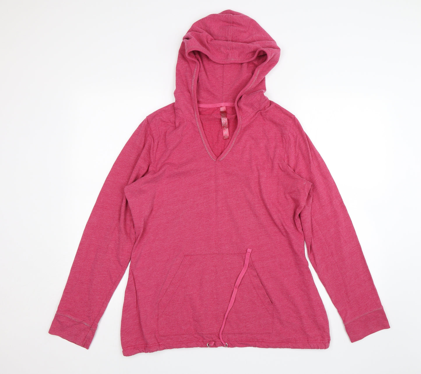 TU Womens Pink   Pullover Hoodie Size 14