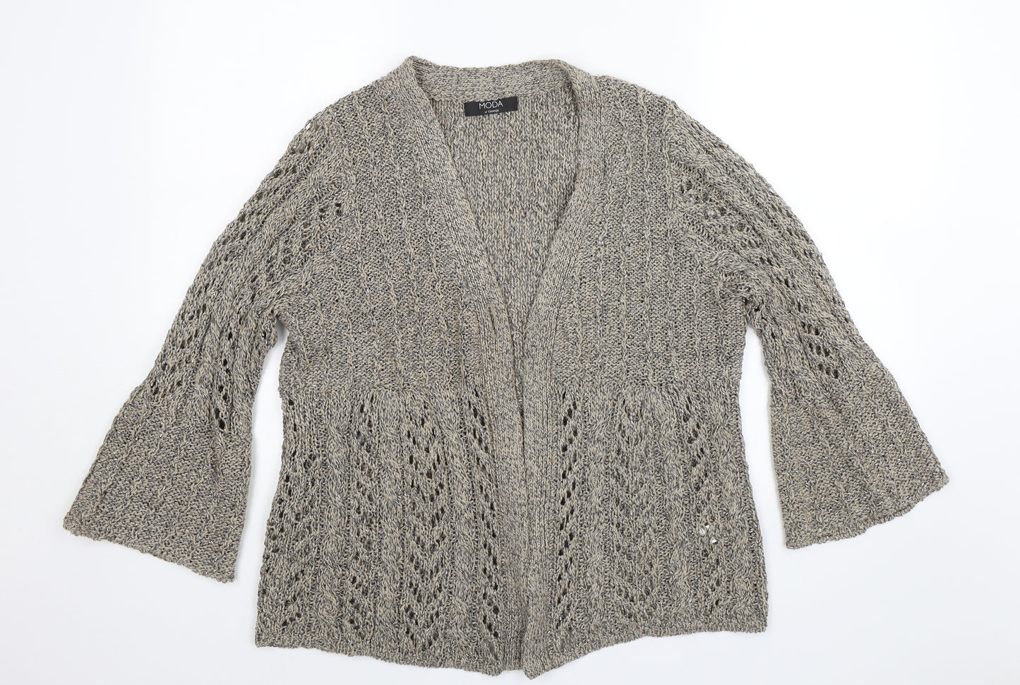 George Womens Brown   Cardigan Jumper Size 16