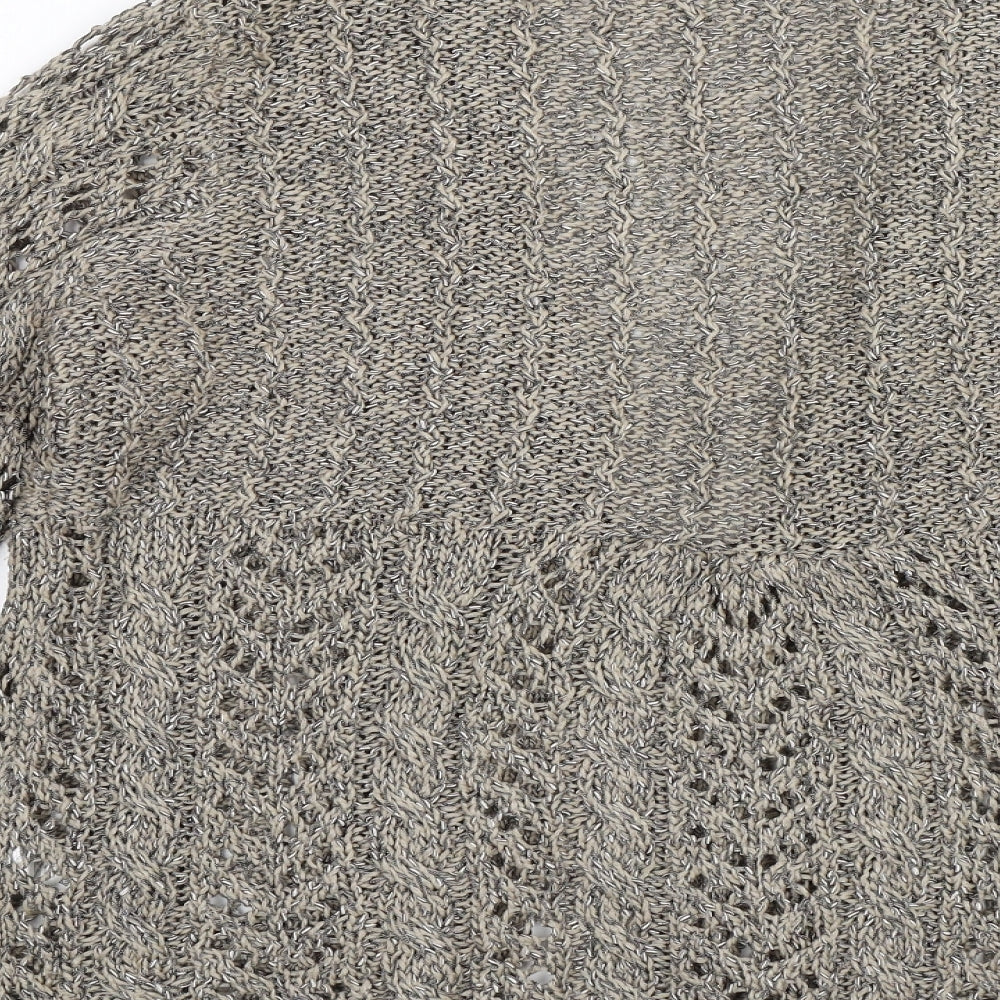 George Womens Brown   Cardigan Jumper Size 16