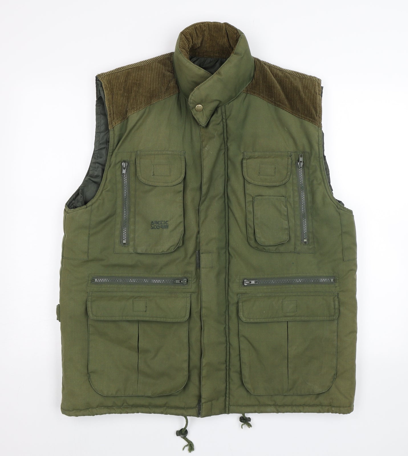 Arctic Storm Mens Green   Gilet Jacket Size M